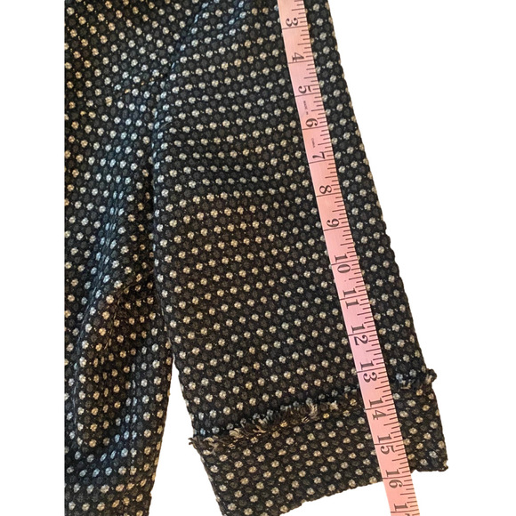 women's size L Mossimo jacket Black and White tweed with a textured - Picture 7 of 10